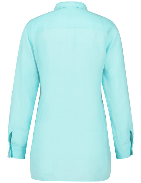 Longbluse aus Leinen