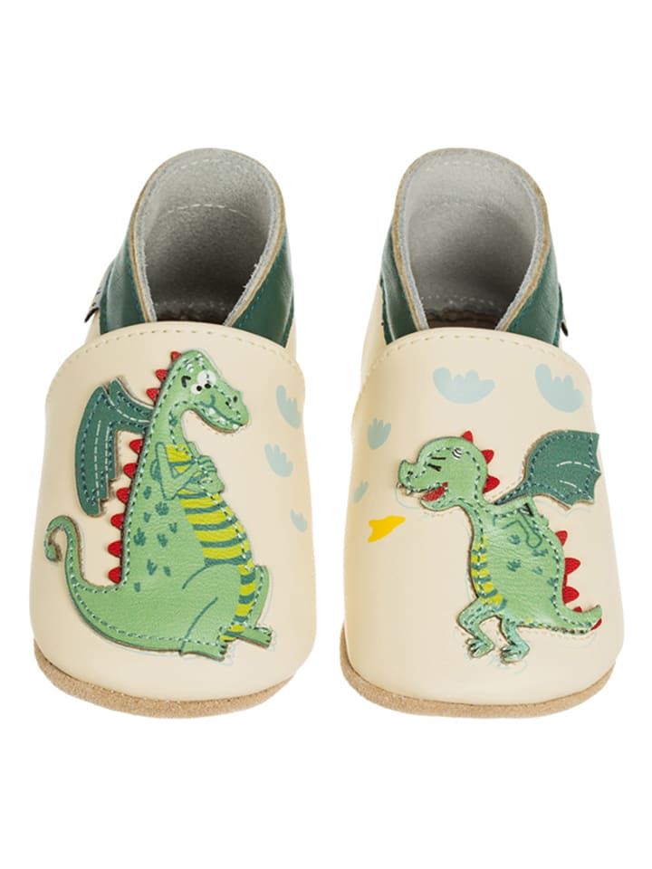 Lait et Miel Leder-Krabbelschuhe 