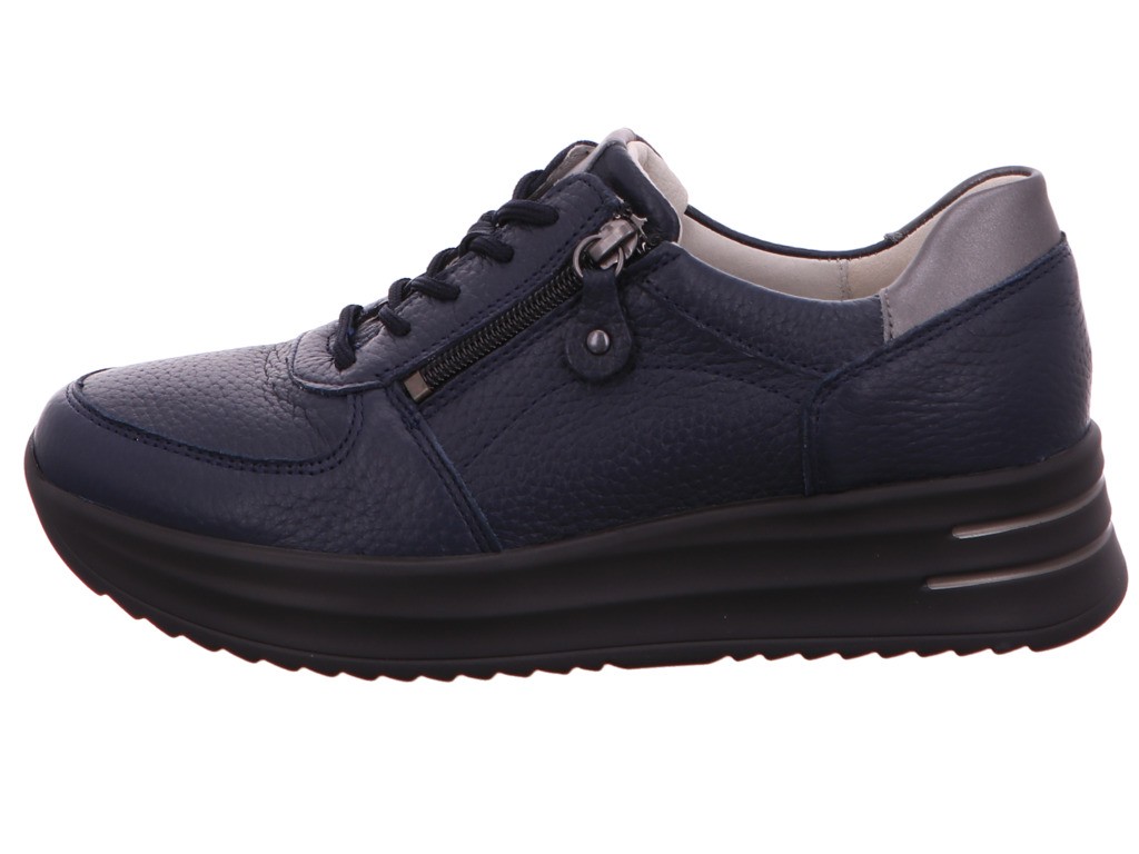 WALDLÄUFER Komfort Schnürer blau 755009