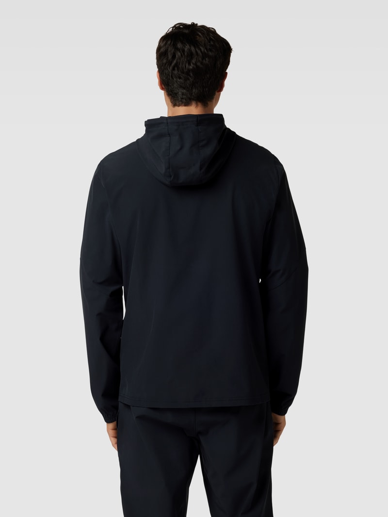 Sweatanzug mit Logo-Print in schwarz
