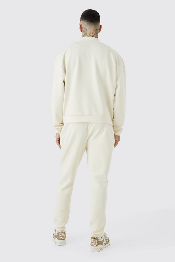 Tall kastiges Oversize Scuba Bomber-Set