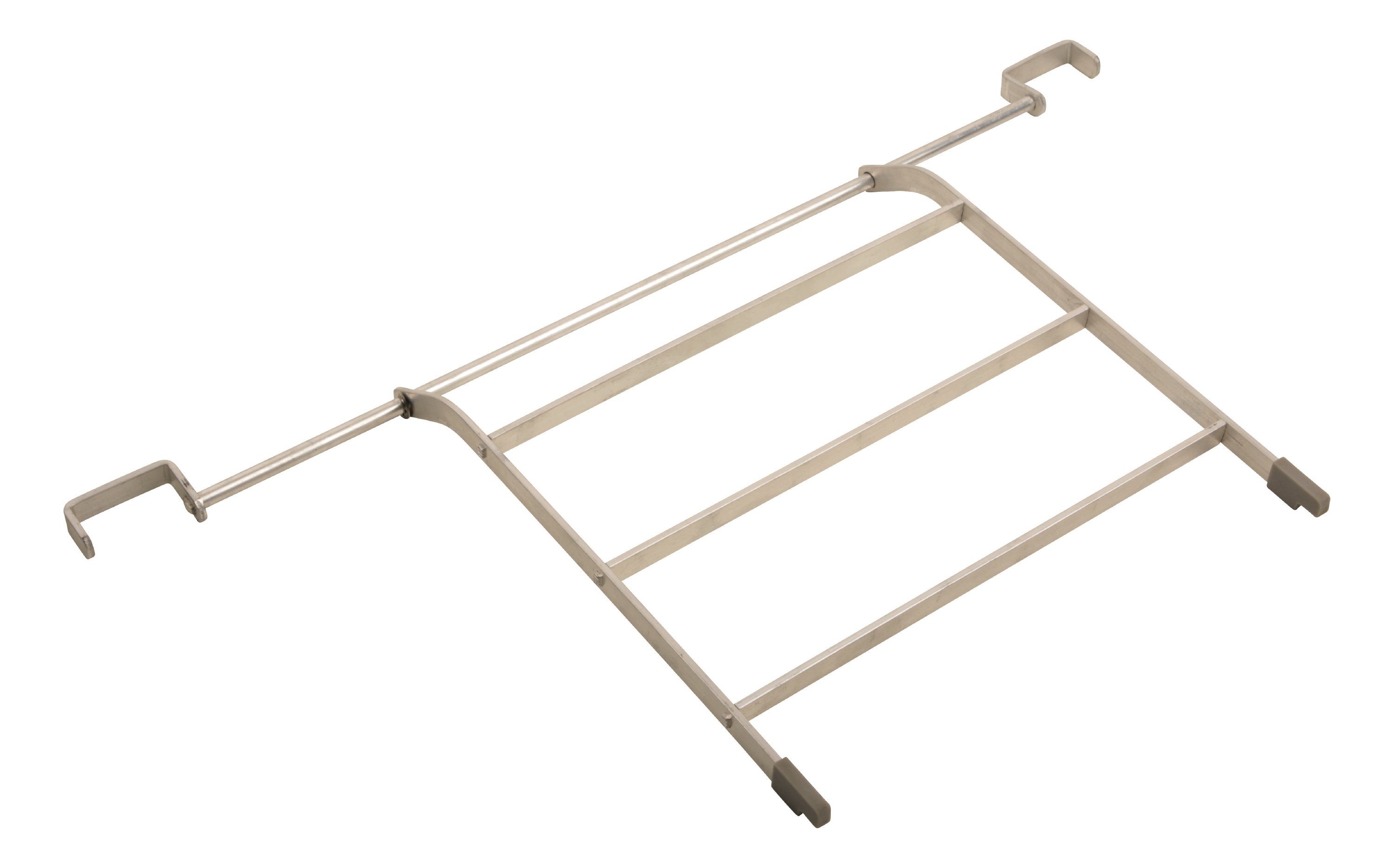 SANITOP WINGENROTH Waschbecken (Auflagegitter, 1-St), Auflagegitter für Edelstahl-Ausgussbecken, Aluminium, klappbar, 042178