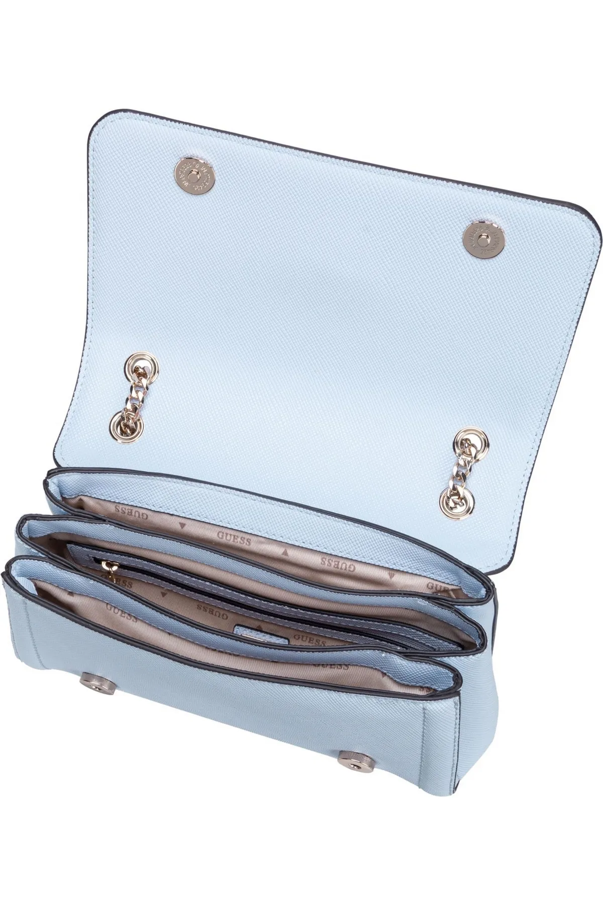 Guess  Handtasche - Blau - Unifarben