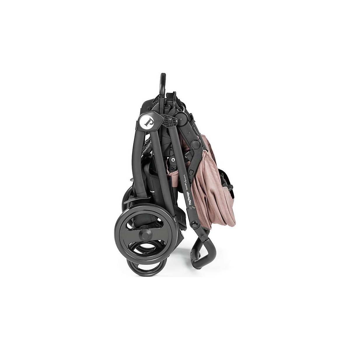 Kombikinderwagen Book Smart, Rosette - Kinderwagenwanne, Gestell, Sportwagenaufsatz, Babyschale inkl. Isofix