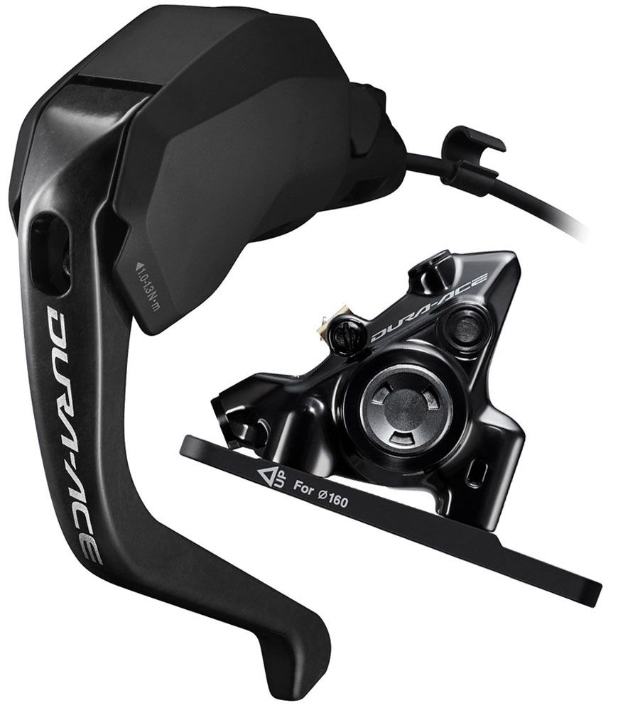 Shimano DURA ACE Di2 ST-R9180+BR-R9270 Scheibenbremse vorne kaufen | Bike-Discount