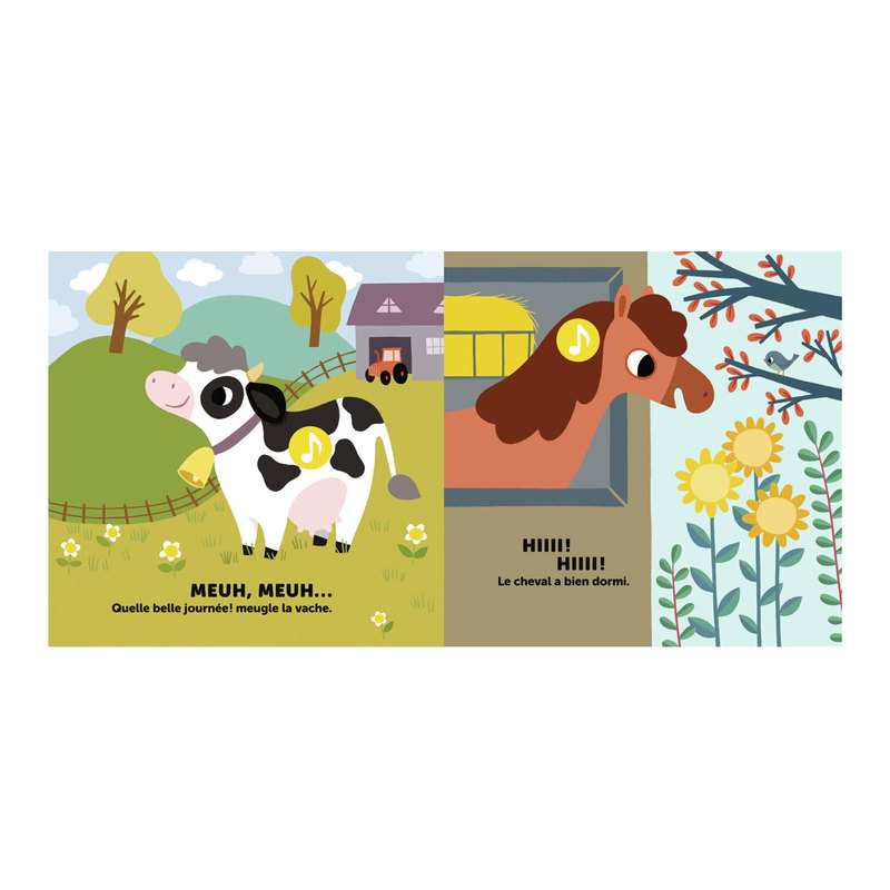 Livre Cocorico ! Les animaux de la ferme - Tourbillon