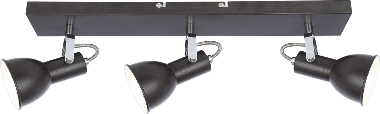 Globo Lighting - FARGO - Strahler Metall braun, 3x E14