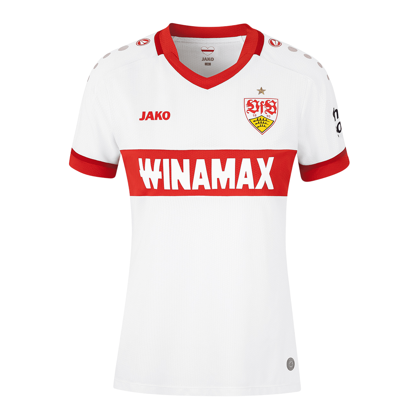 JAKO VfB Stuttgart Trikot Home 2024/2025 Damen Weiss F000