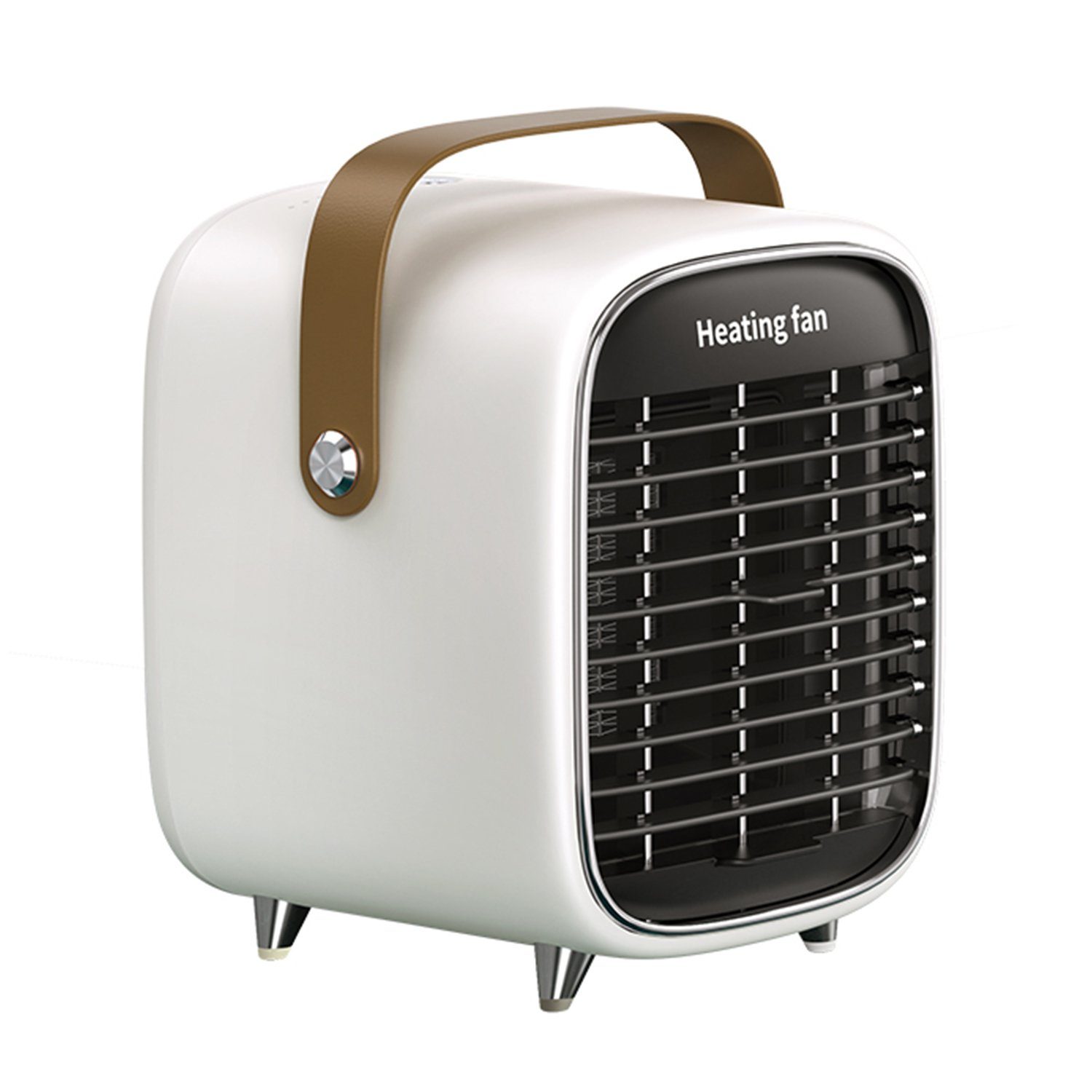 Tisoutec Heizstrahler Klein Keramik Heater Heizluefter, 1000W Energiesparend Heizungslüfter