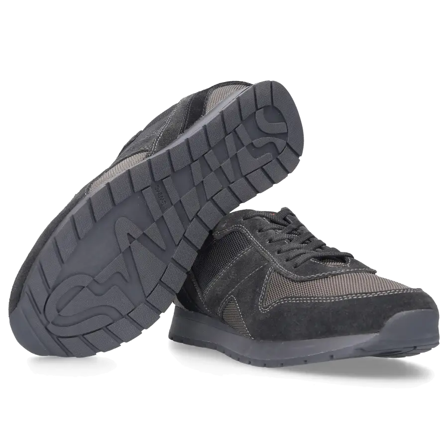 Swims - Sneaker low RUNNER Veloursleder - grau