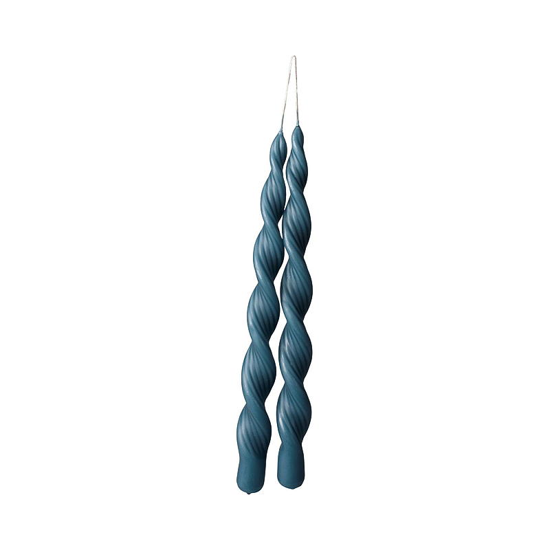 Vie Home Spirallys 2-pk 28 cm Bluestone