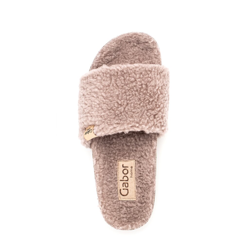 Gabor fashion Plüschhausschuh rosa