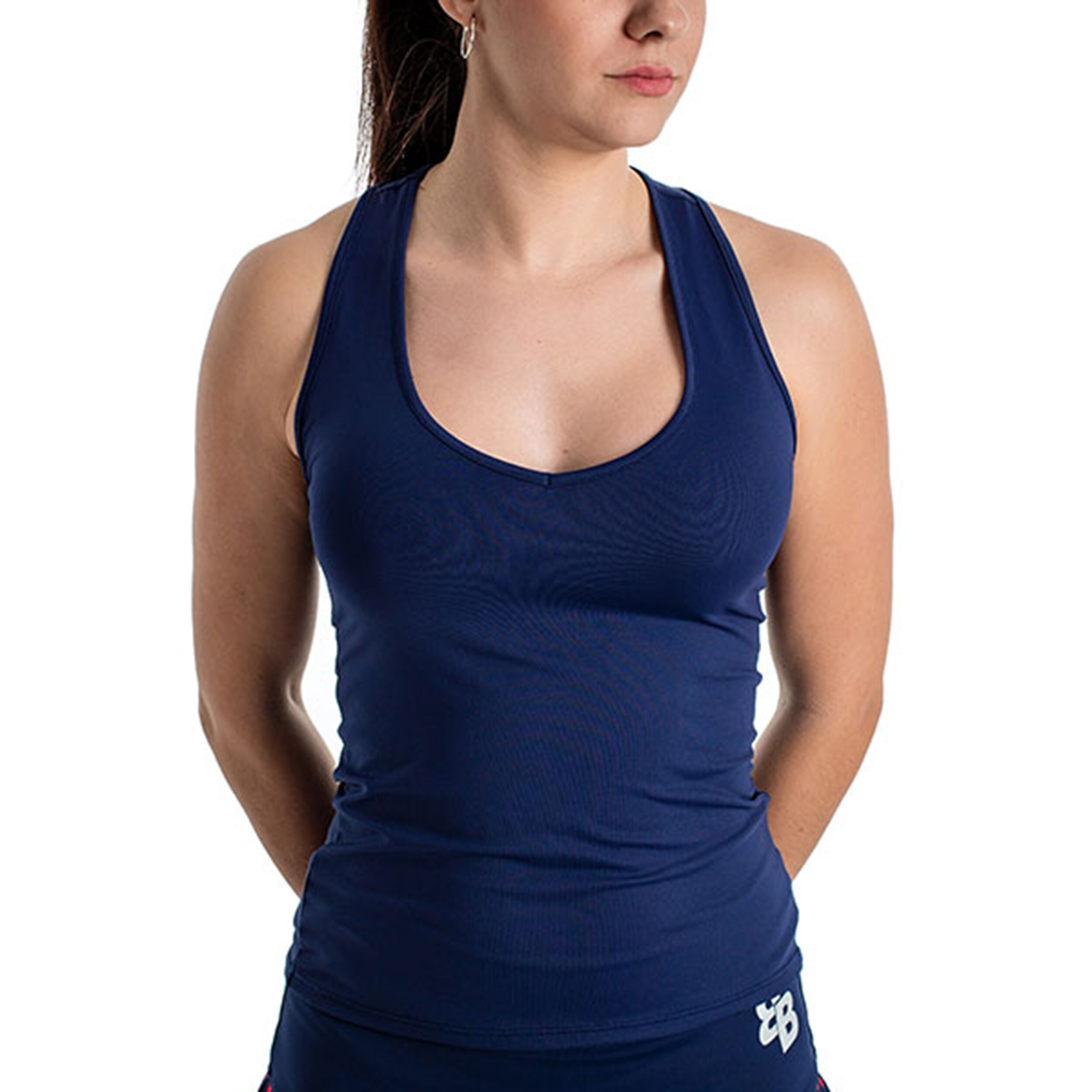 Basic Tank-Top Damen - Dunkelblau