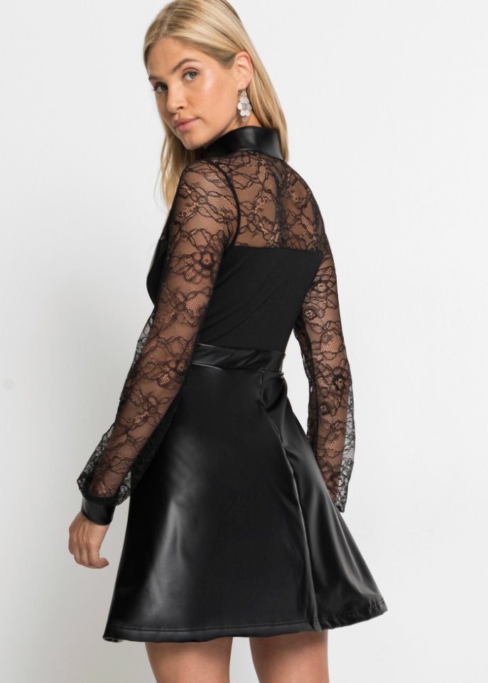 Kleid mit Spitze
