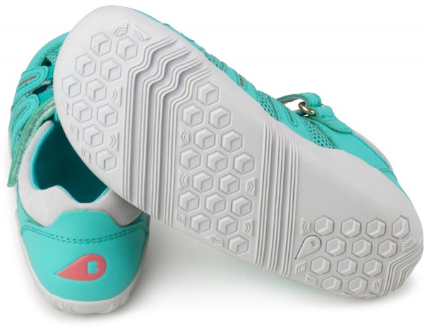 bobux kid+ ~ Summit Sandale ~ Turquoise & Steam
