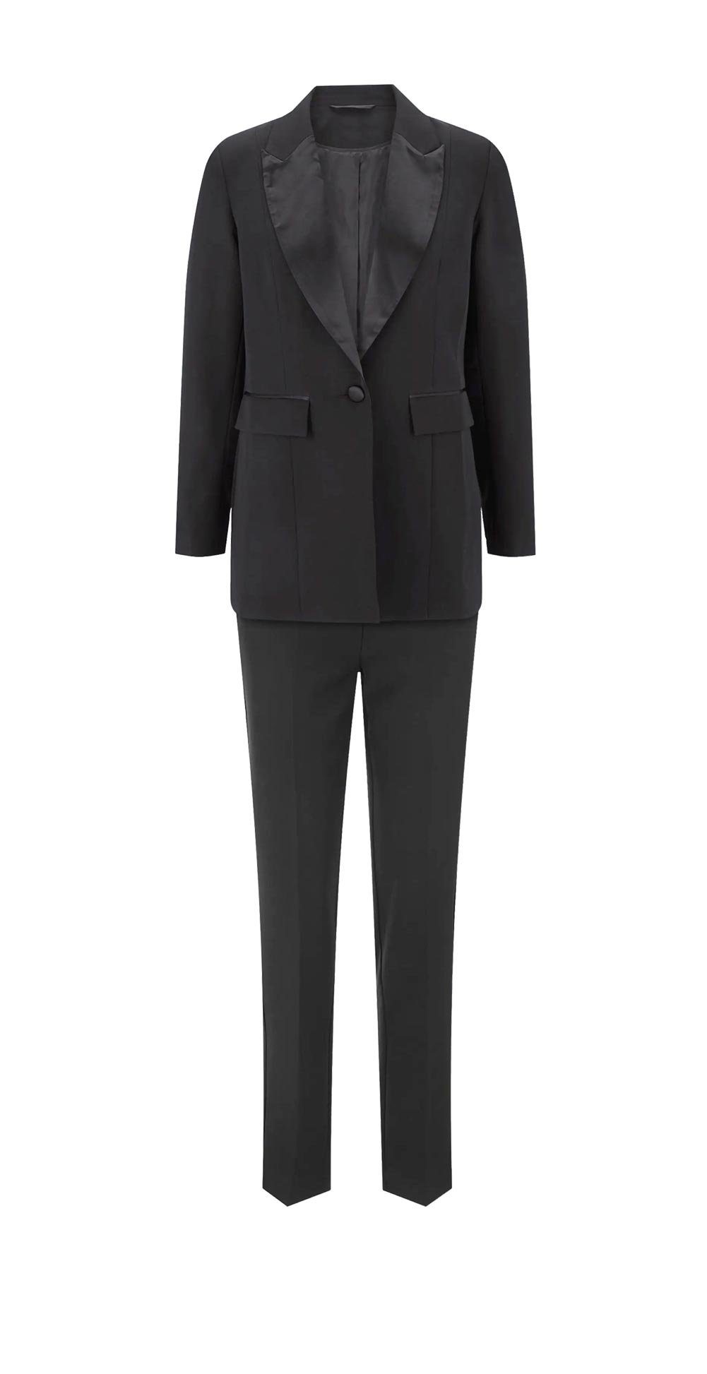 PATRIZIA DINI by heine Hosenanzug PATRIZIA DINI Damen Designer-Hosenanzug, schwarz