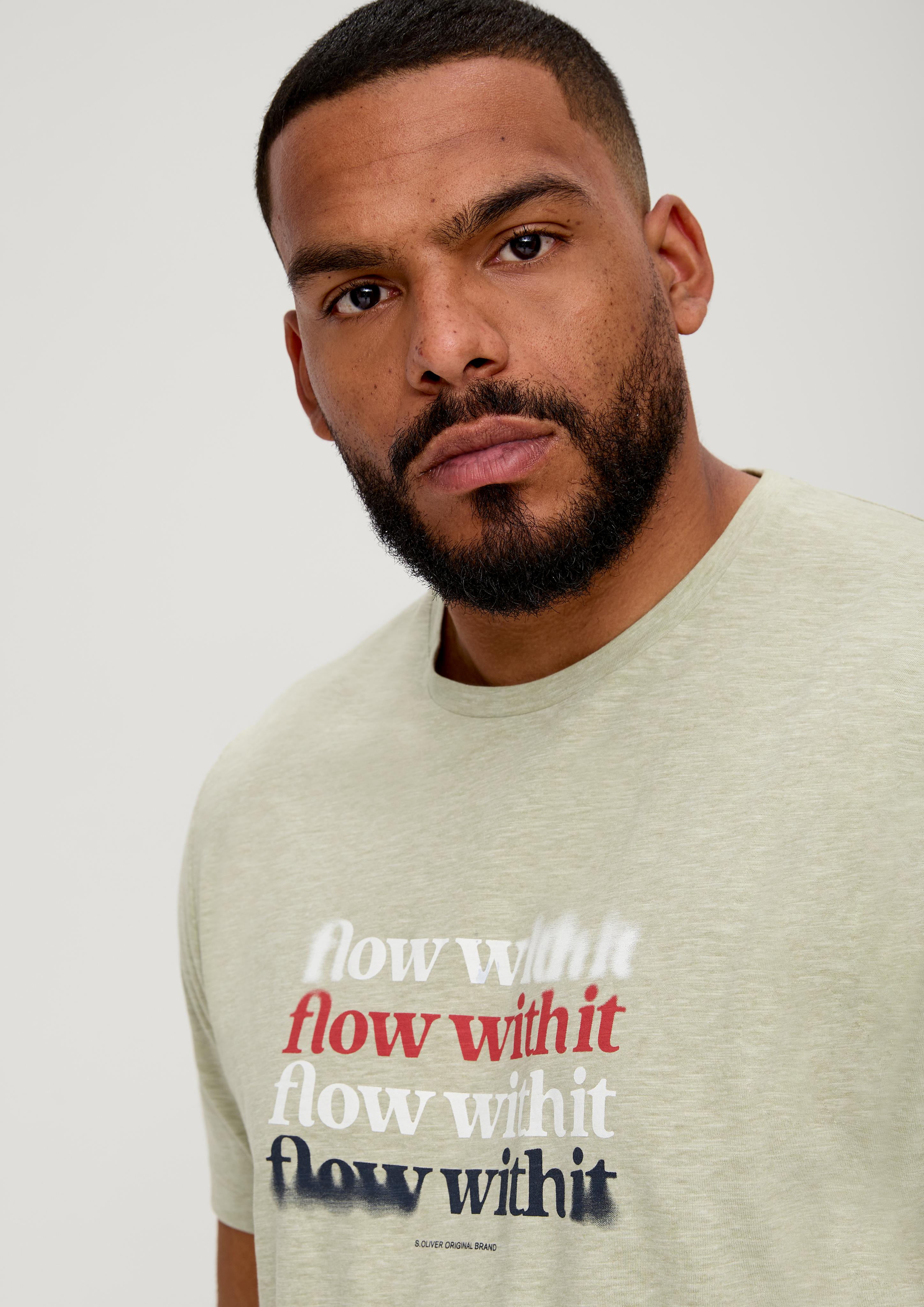 T-Shirt mit Frontprint  2135631-78D1