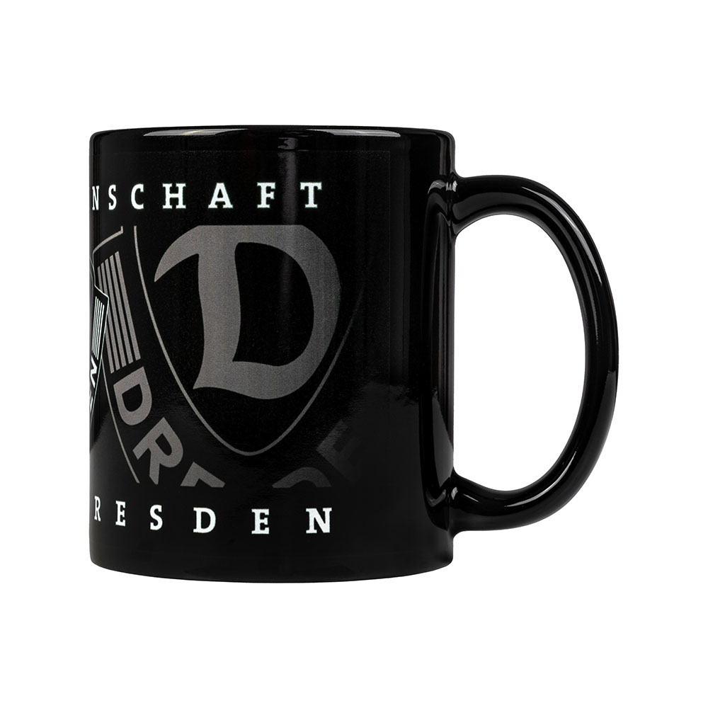 Kaffeetasse SGD schwarz-weiß