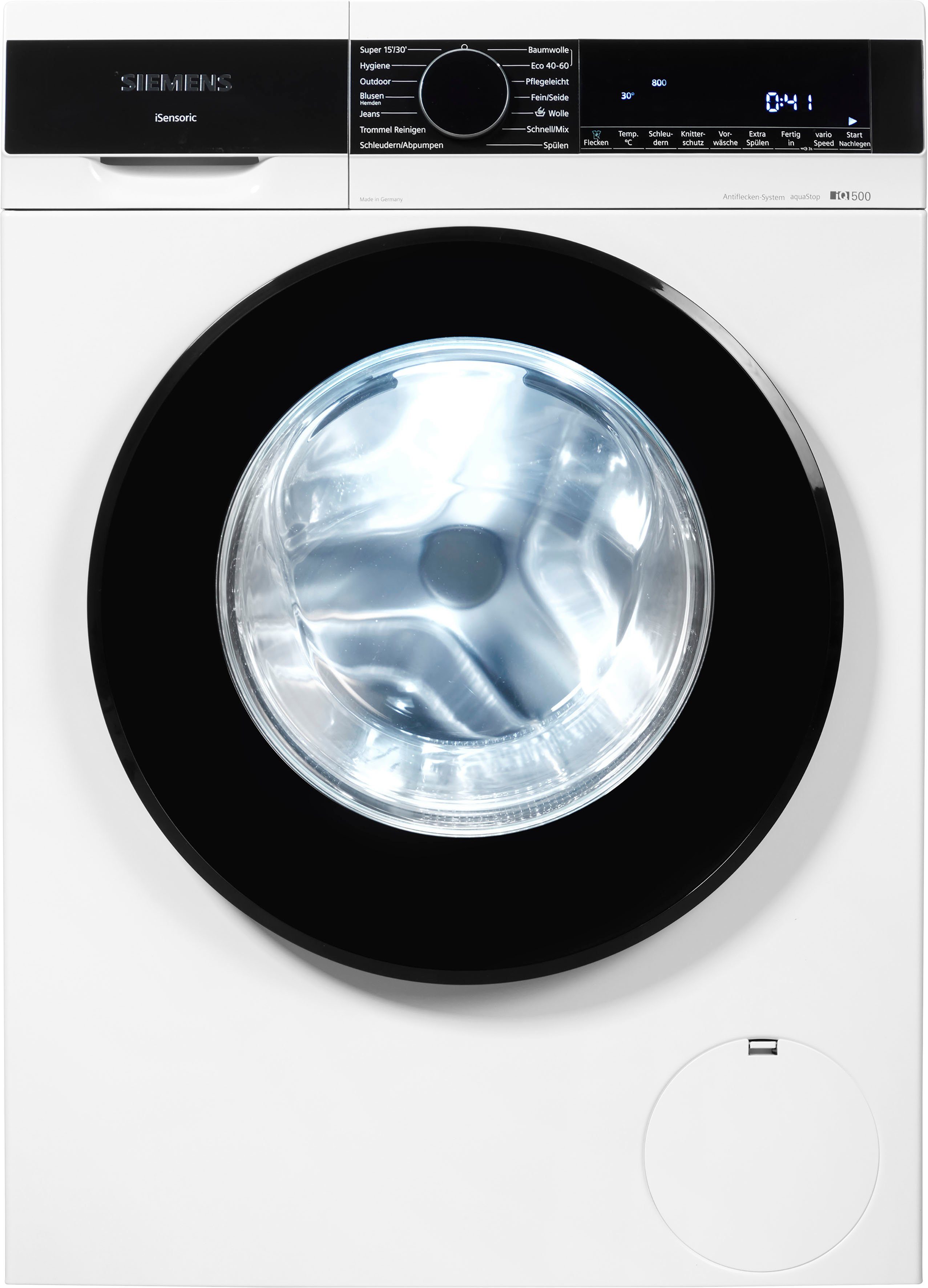 SIEMENS Waschmaschine WG44G21ECO, 9 kg, 1400 U/min, Made in Germany