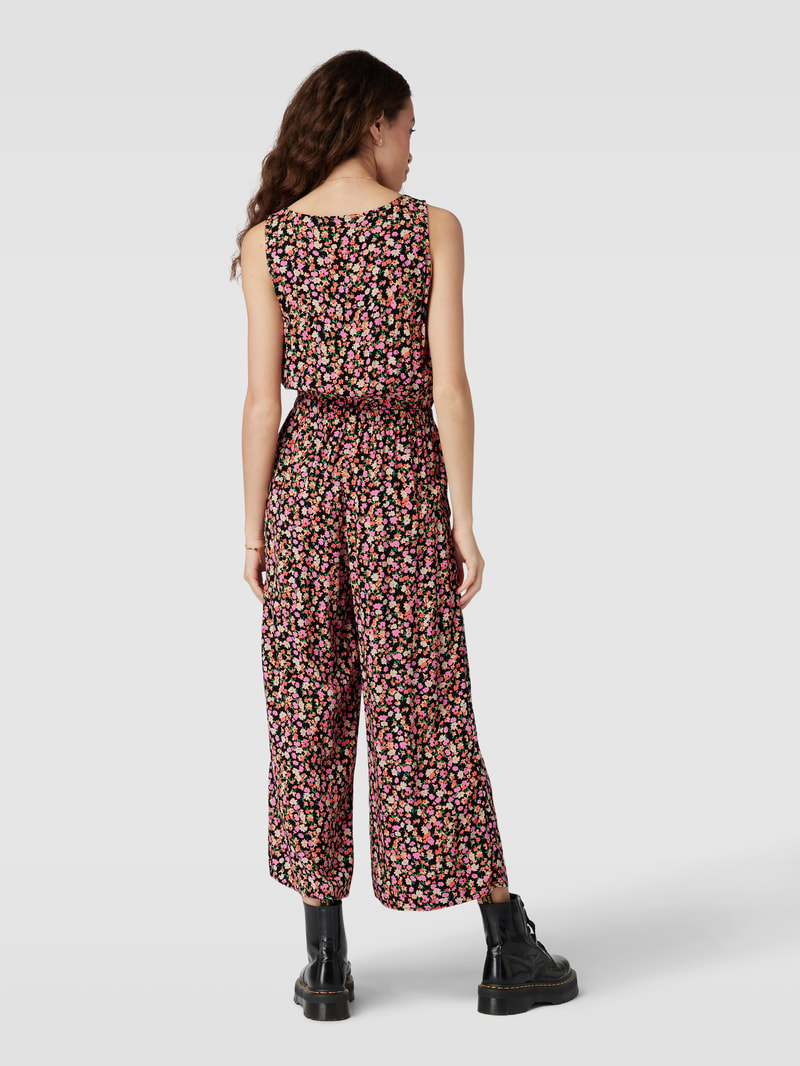 Jumpsuit mit Allover-Muster in pink