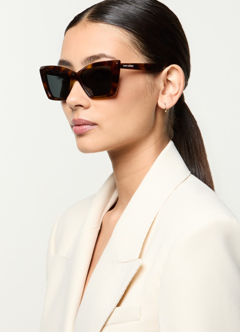 Ochelari de soare Saint Laurent SL 657 cu lentile tip cat eye
