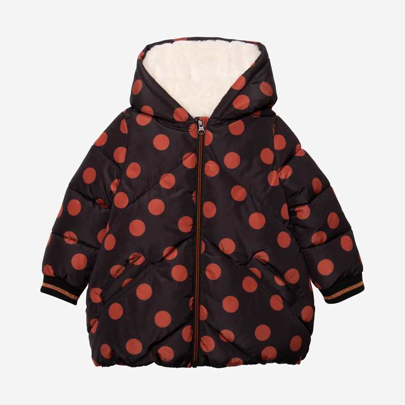 Doudoune bébé fille pois Catimini