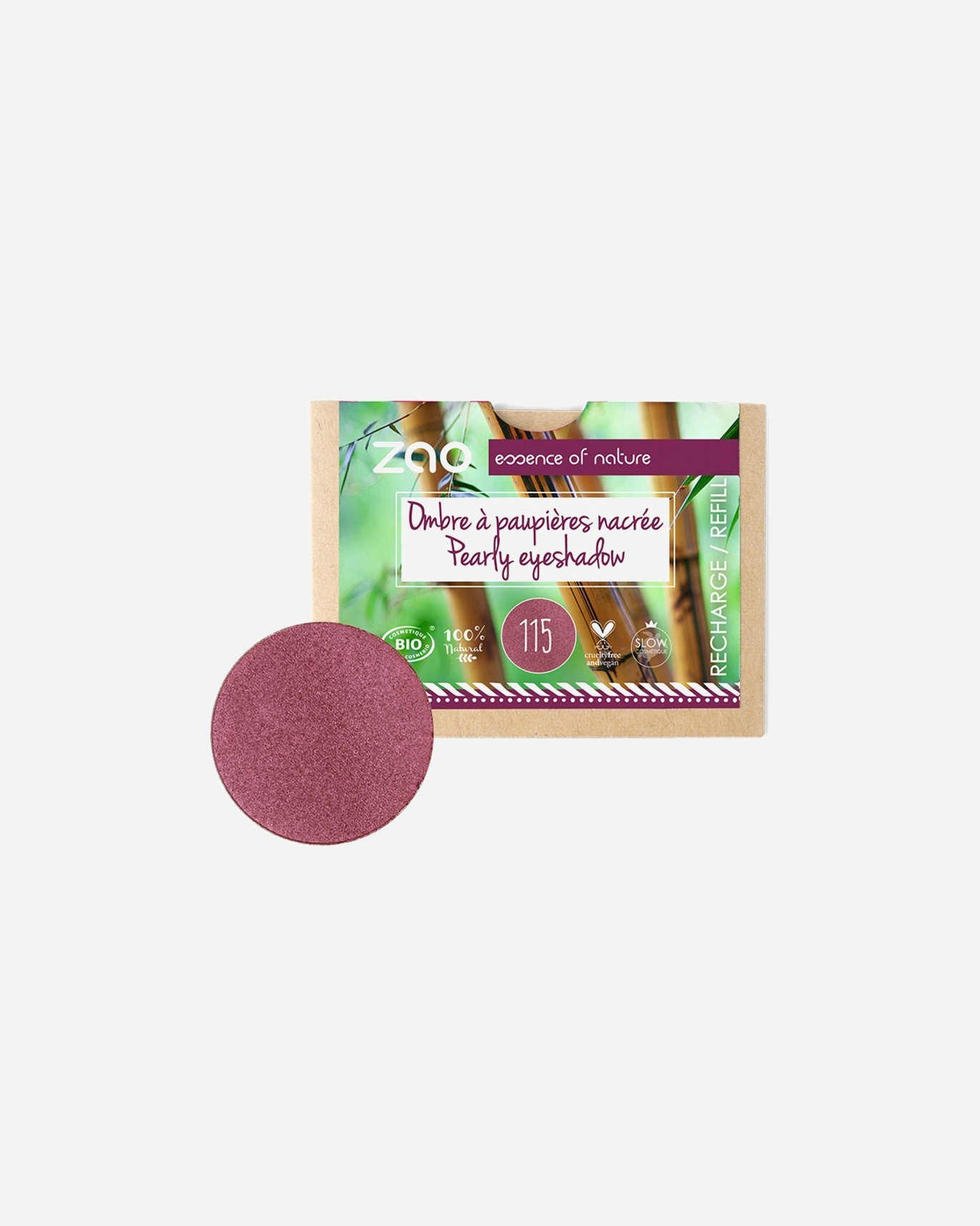 ZAO Pearly Eyeshadow Refill
