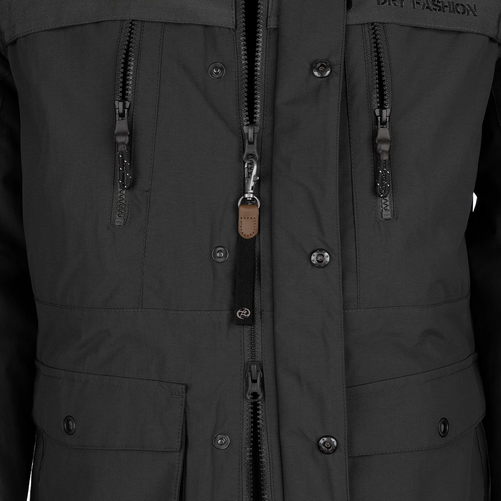 Dry Fashion Winterjacke Herren Funktionsparka Aalborg warm gefüttert - wind- und wasserdicht
