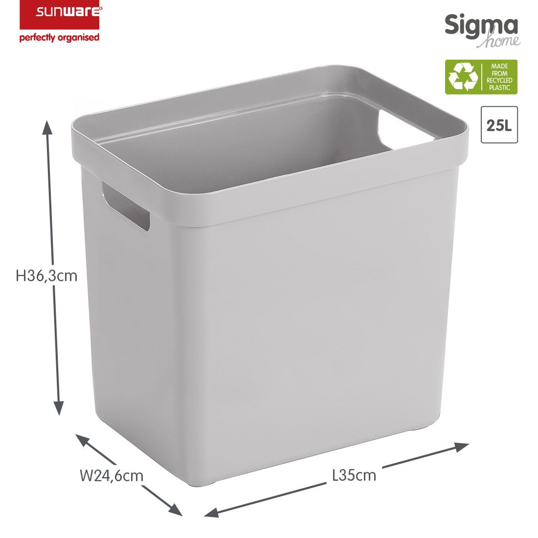 Sunware Sigma home 25 Liter Aufbewahrungsbox