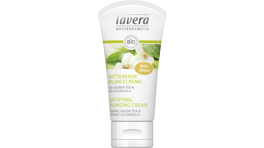 lavera Mattierende Balancecreme Grüner Tee 50 ml
