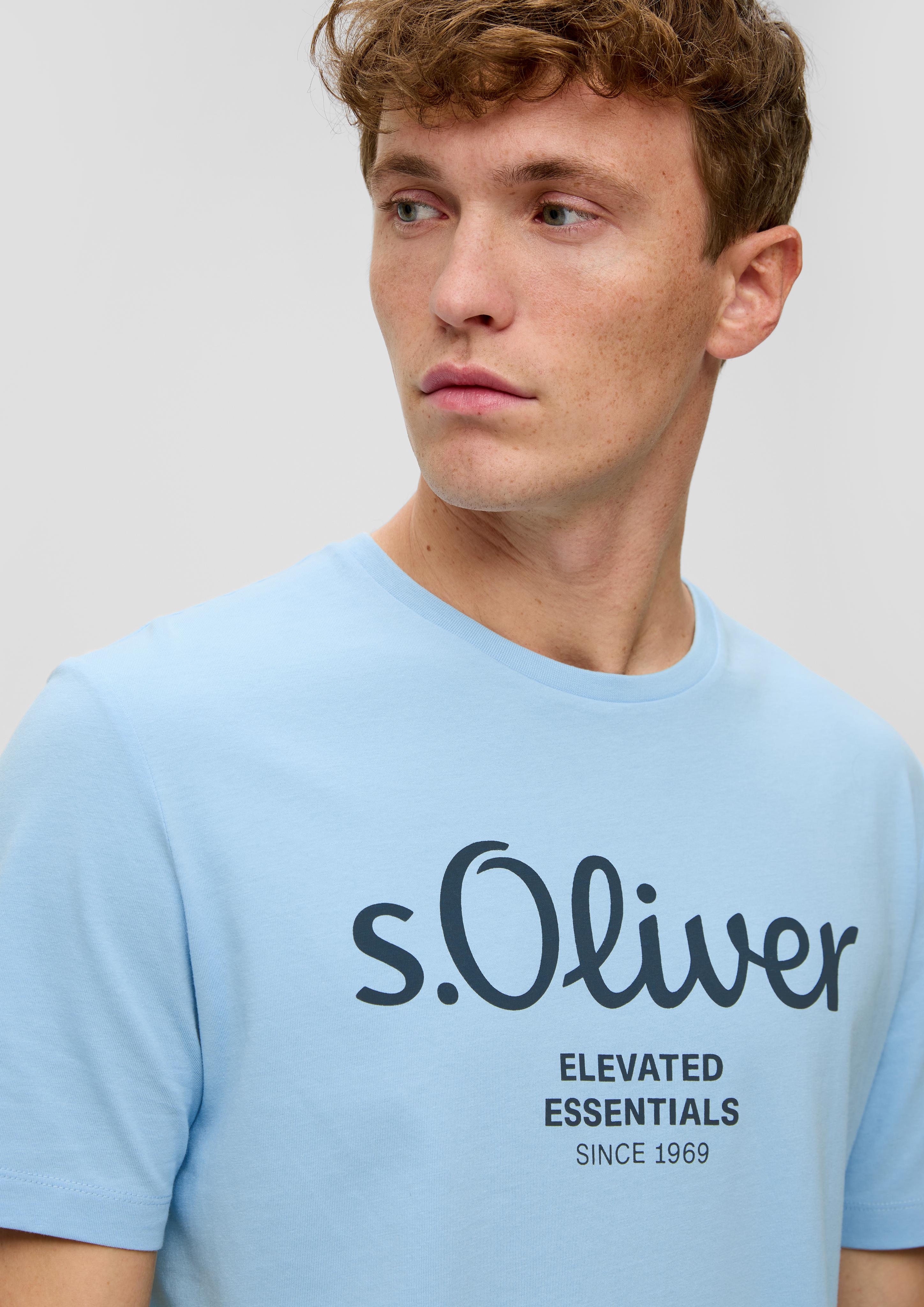 T-Shirt mit Frontprint  2141458-50D1