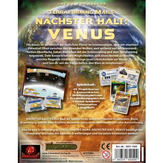 Terraforming Mars: Nächster Halt: Venus (DE)