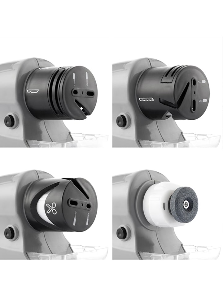 InnovaGoods Messerschärfer in Grau/ Schwarz - (B)14,6 x (H)8,8 x (T)6,3 cm günstig kaufen onesize