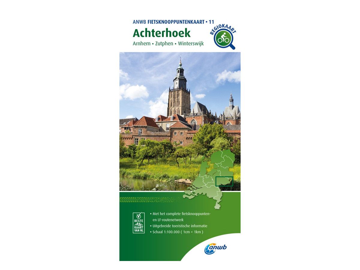 ANWB Achterhoek 11 Radwanderkarte