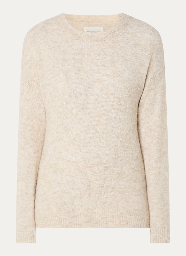 MSCH Copenhagen  Festina grofgebreide pullover in alpaca wolblend