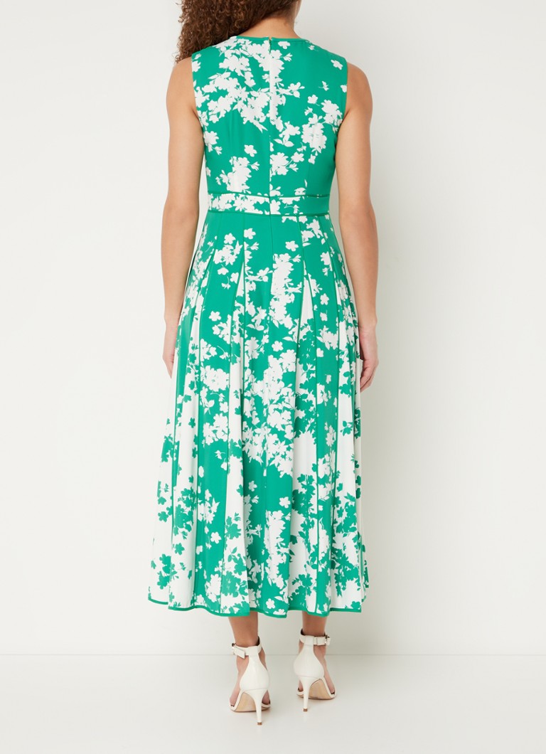 Abito midi con stampa floreale Angelica di Hobbs