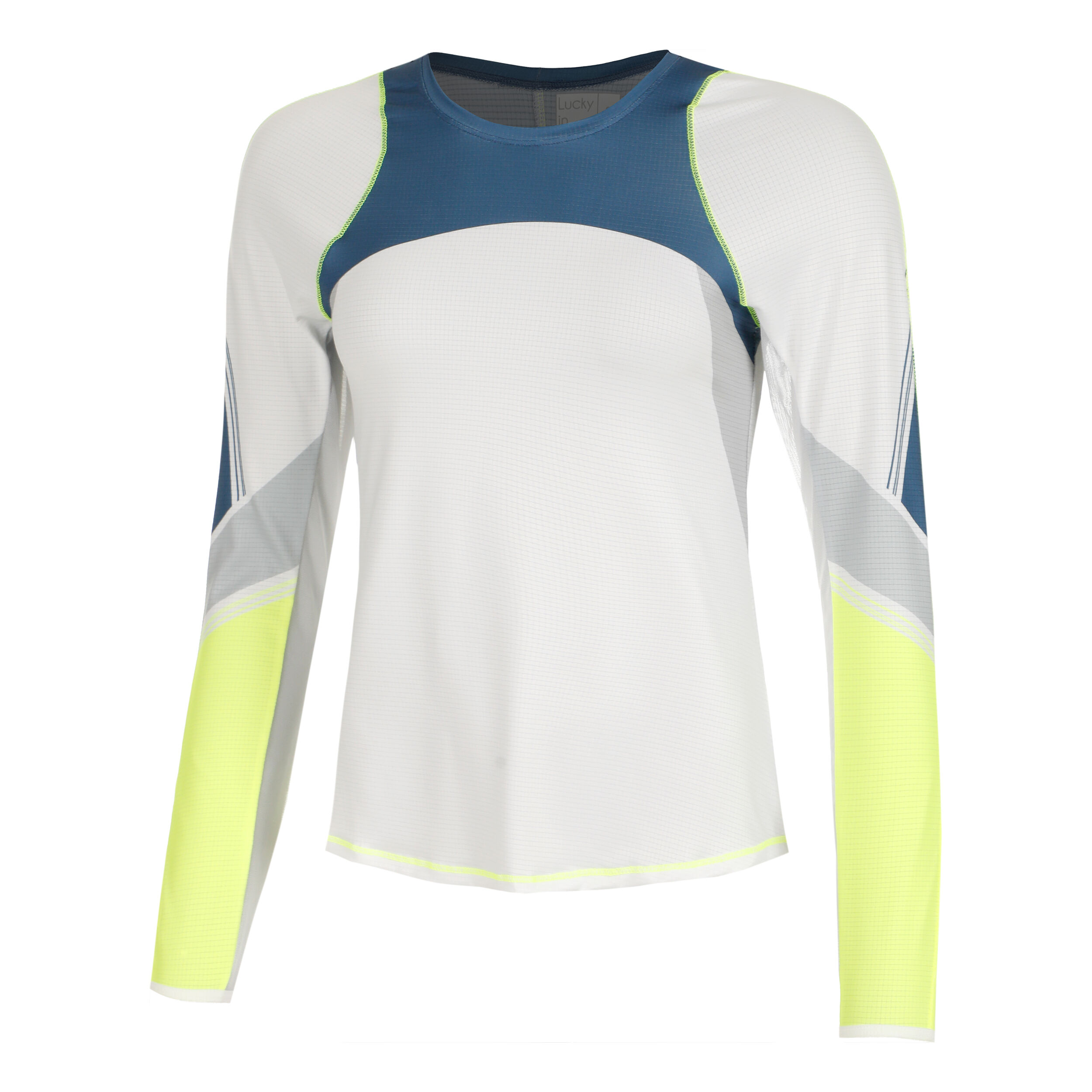 Steel Cut Long Sleeve Longsleeve Damen - Weiß, Mehrfarbig