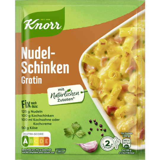 Knorr Fix Nudel-Schinken Gratin 32G