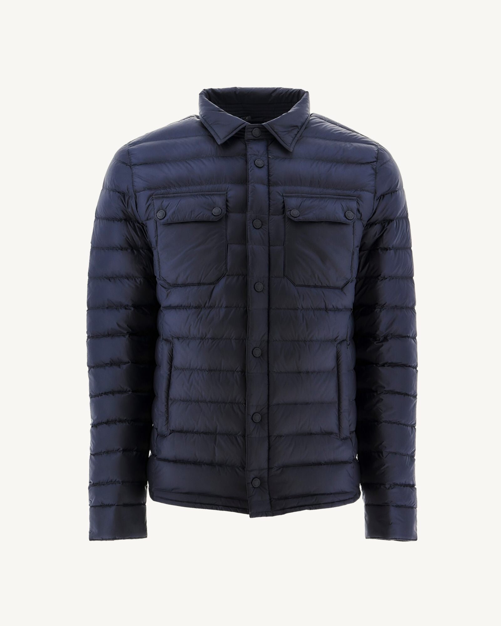 Doudoune légère col chemise Marine Cris