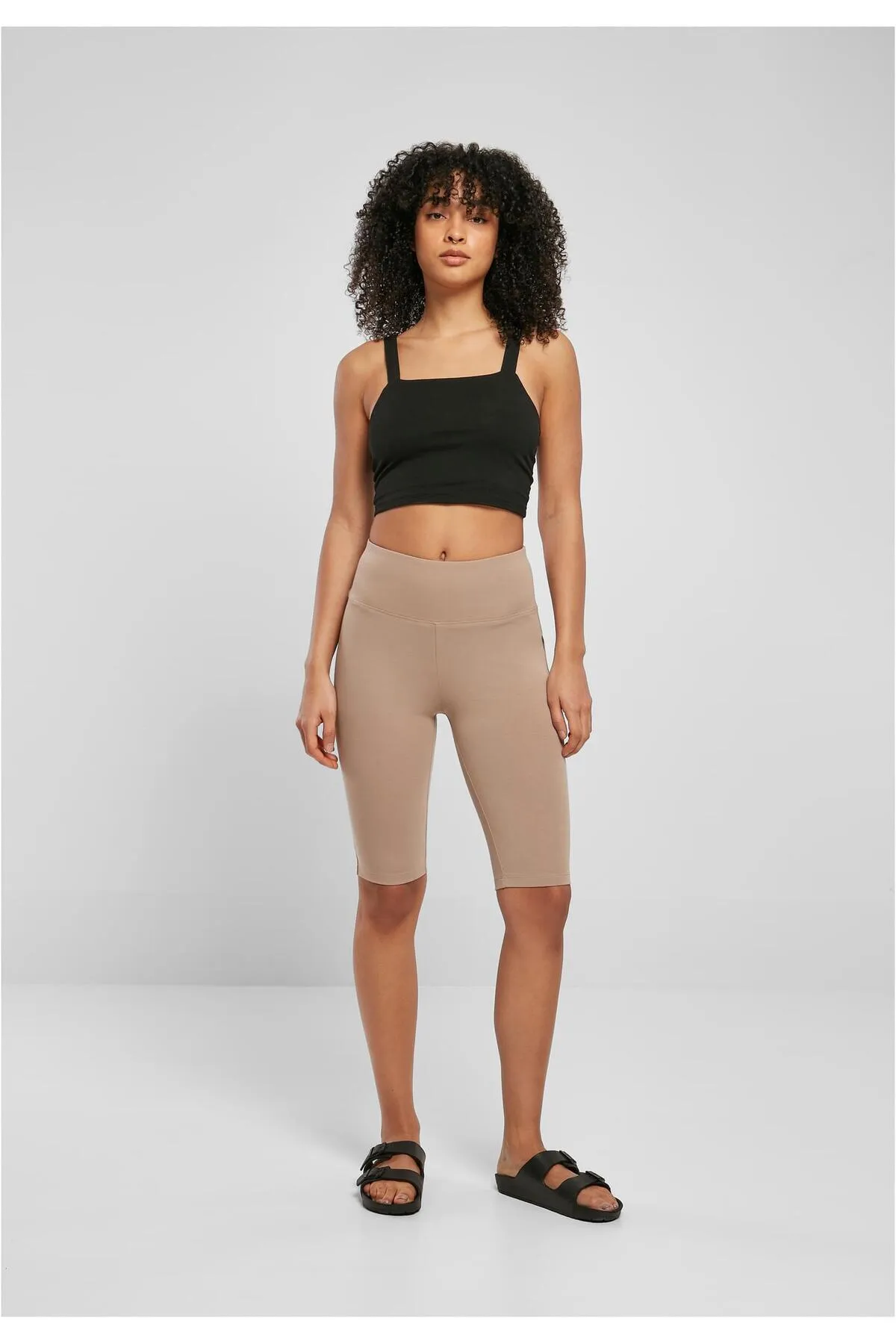 Urban Classics  Damen Ladies Organic Cotton Stretch Jersey Shorts