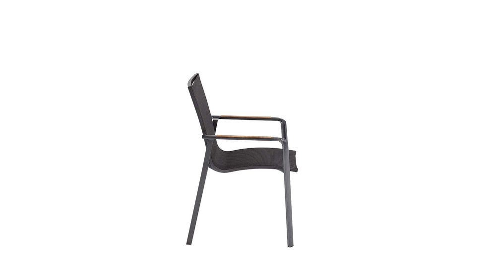 KETTLER Gartenstuhl Kettler Diamond Stapelsessel Aluminium/Outdoorgewebe (2)