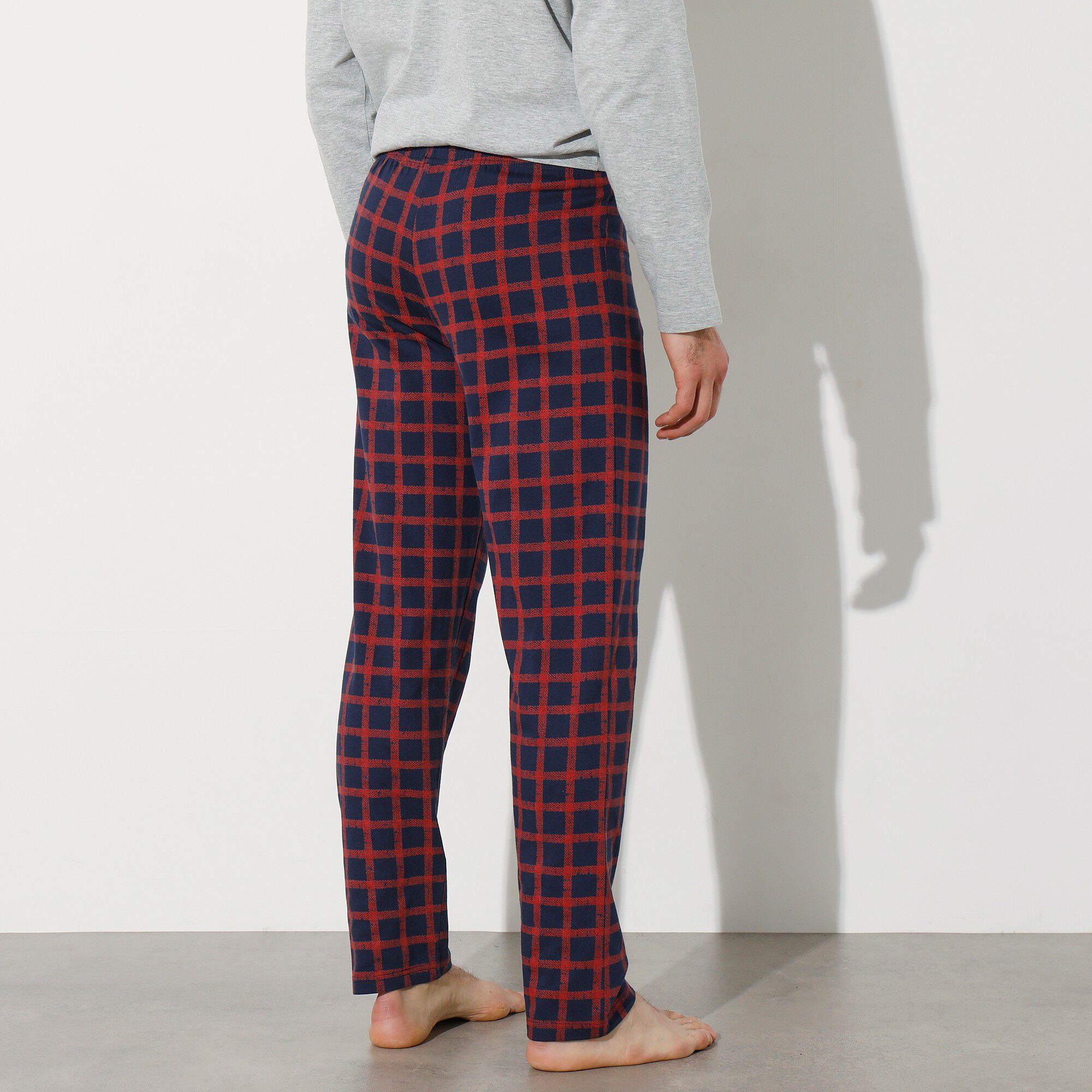 Pantalon pyjama imprimé carreaux