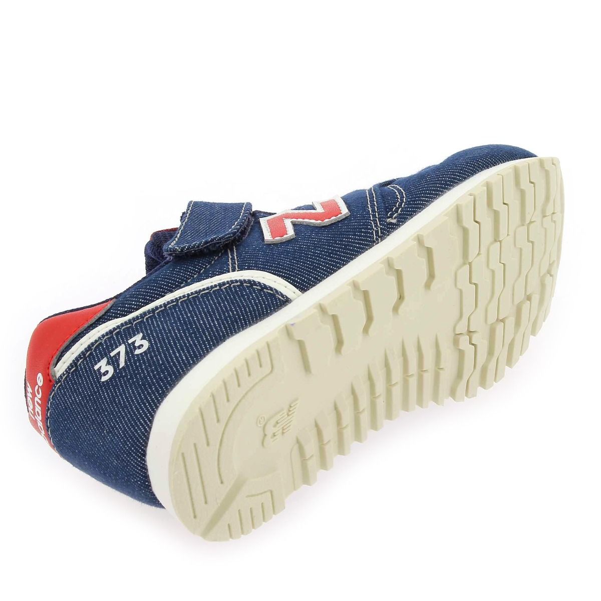 New Balance  YV373 DENIM - Marine rouge
