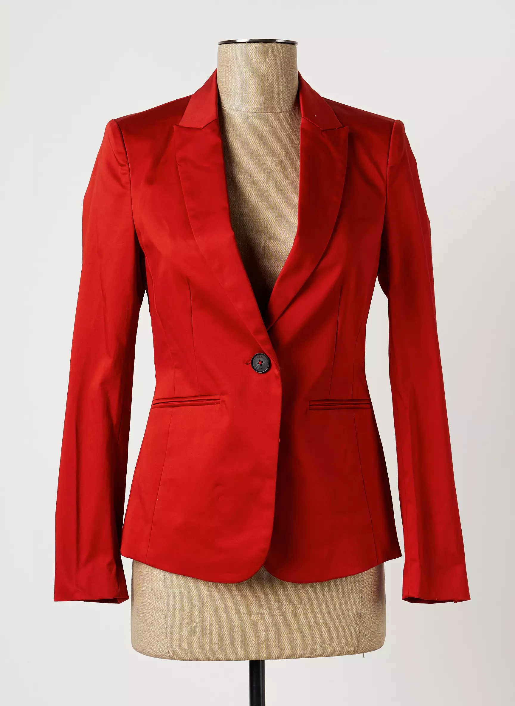 Sandwich Blazers Femme couleur orange