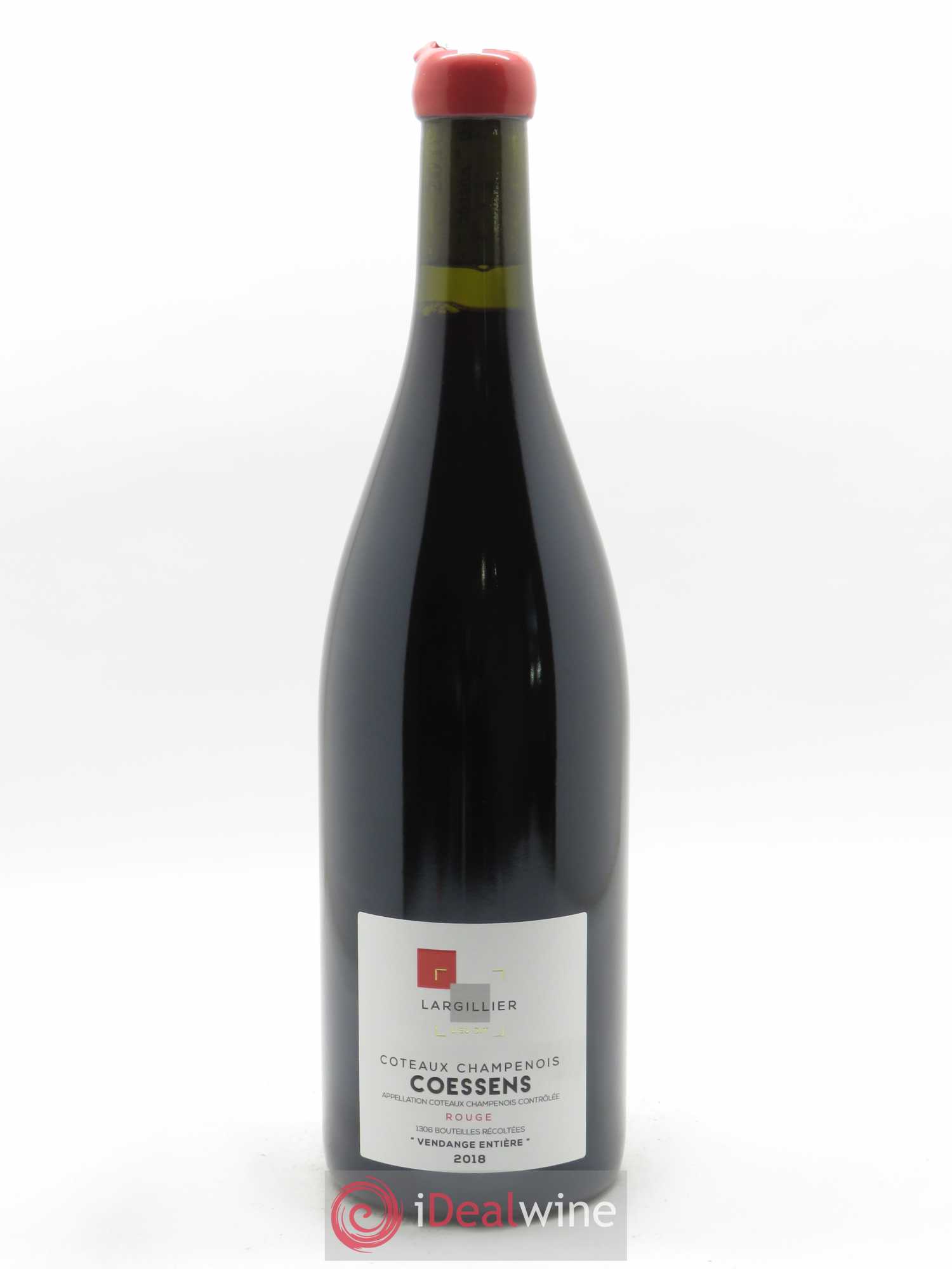 Coteaux Champenois Largillier Vendange Entière Jérome Coessens  2018 - Lot de 1 Bouteille