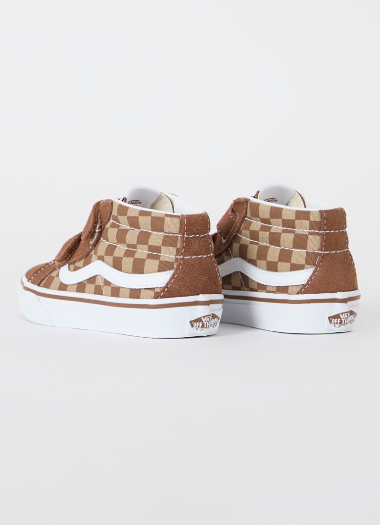 Teniși VANS Sk8-Mid Reissue V cu detalii din piele întoarsă