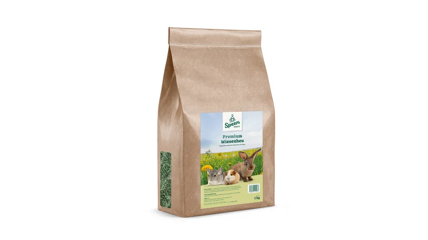 Speer´s Hoff Bio Premium Wiesenheu im Papierbeutel 1 kg