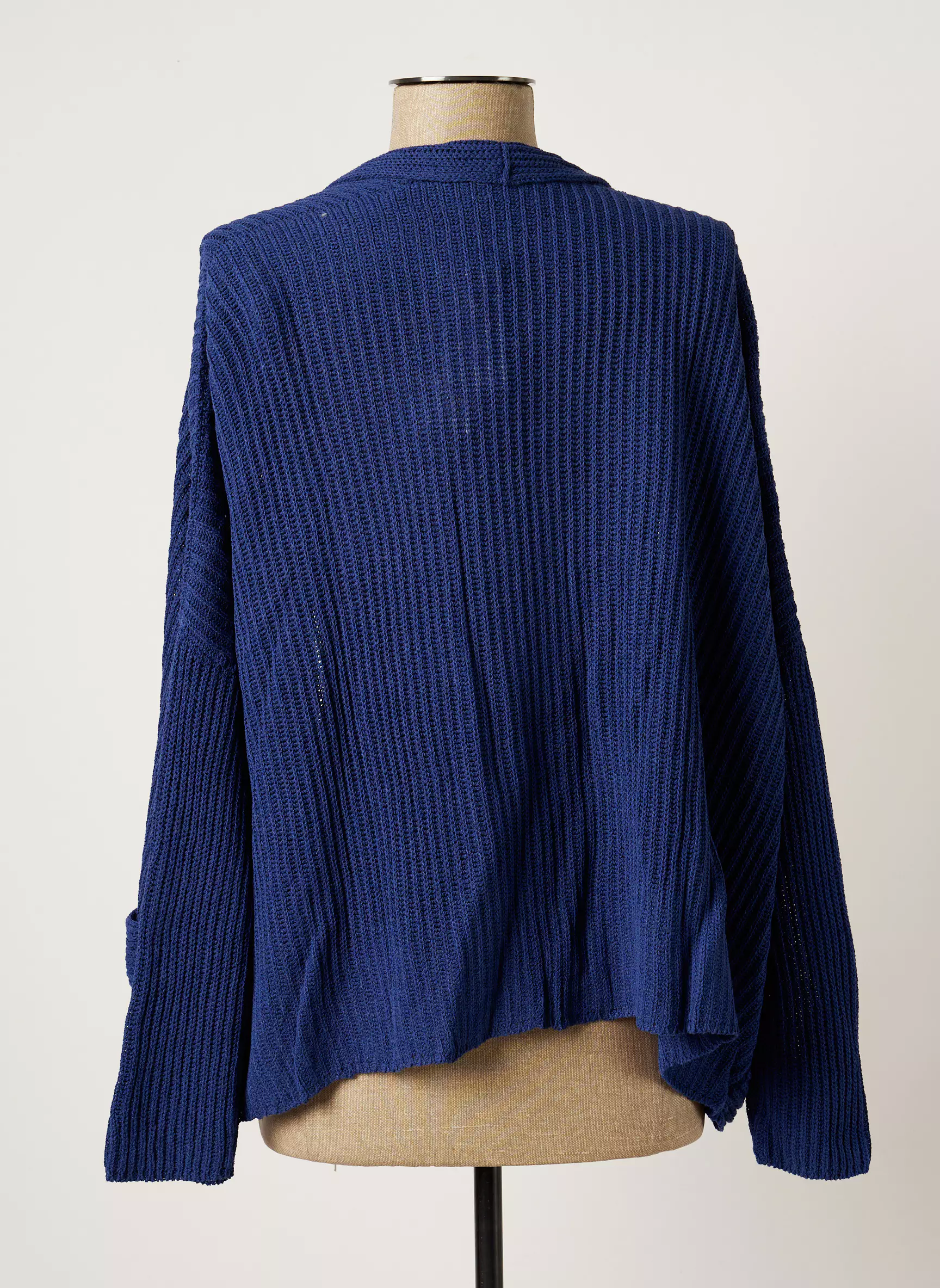 Poles Cardigans Femme couleur bleu