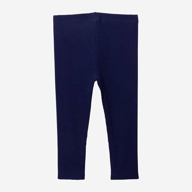 Legging bébé fille indigo côtelé bleu Catimini