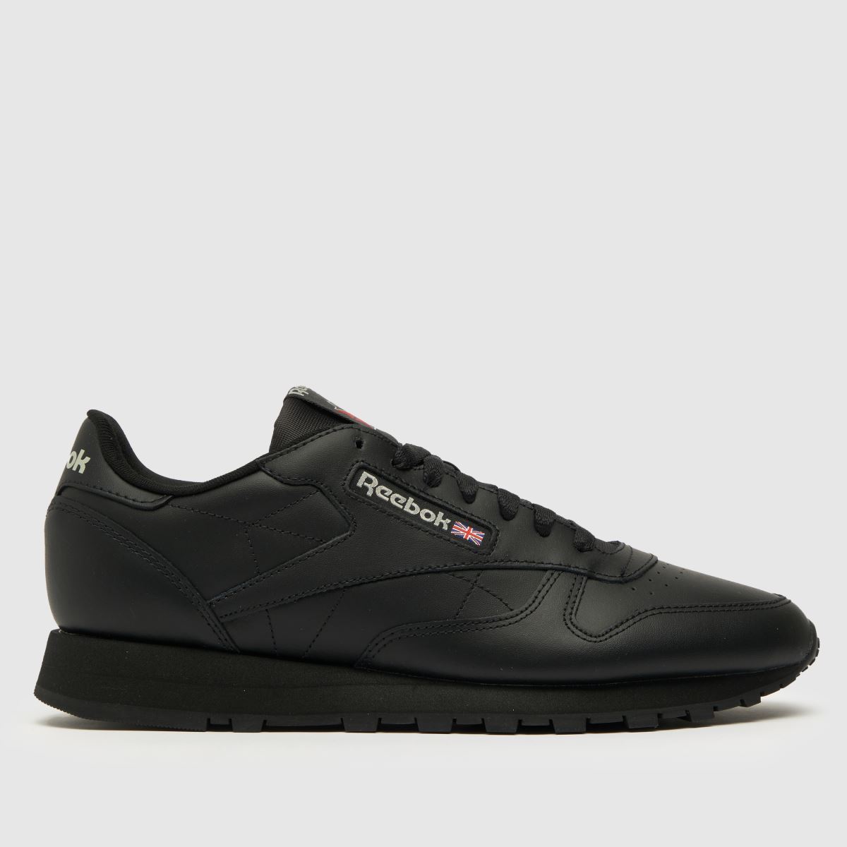 Klasični usnjeni športni copati Reebok v črni barvi